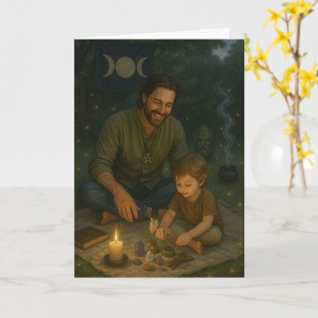 Vater des Groves Karte (Gelbe Blume)