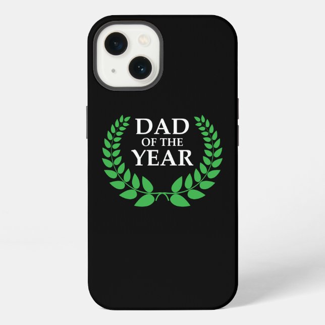 Vater des Jahres Auszeichnung iPhone Hülle (Rückseite)