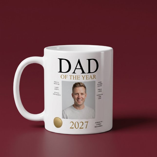 Vater des Jahres Foto Kaffeetasse (Von Creator hochgeladen)