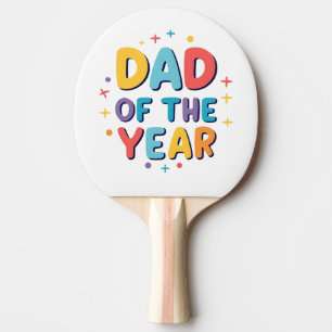 Vater des Jahres - Funny Vatertag Geschenk Tischtennis Schläger
