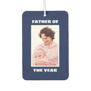 Vater des Jahres Personalisiertes Foto Daddy Autolufterfrischer