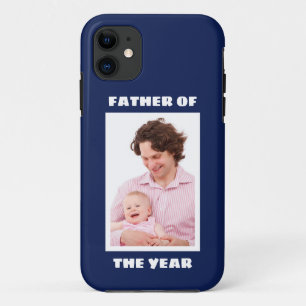 Vater des Jahres Personalisiertes Foto Daddy Case-Mate iPhone Hülle