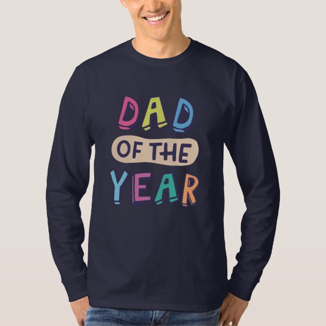 Vater des Jahres T-Shirt (Vorderseite)