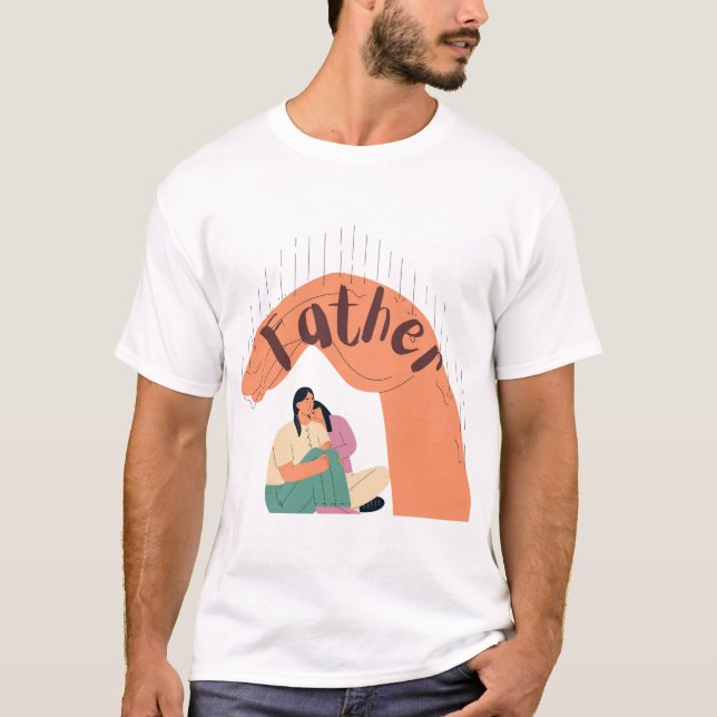 Vater des Jahres T-Shirt (Vorderseite)