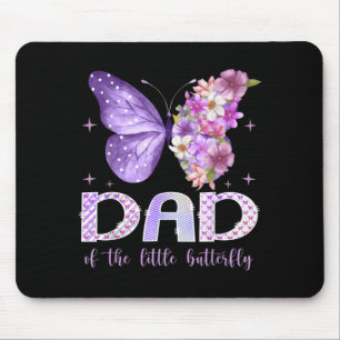 Vater des kleinen Schmetterlings zum 1. Geburtstag Mousepad
