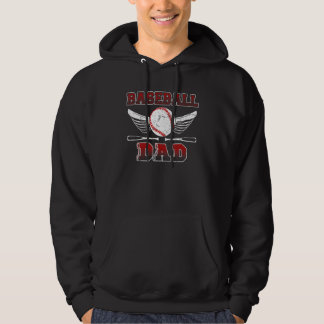 Vater des Männer-Baseballs Hoodie