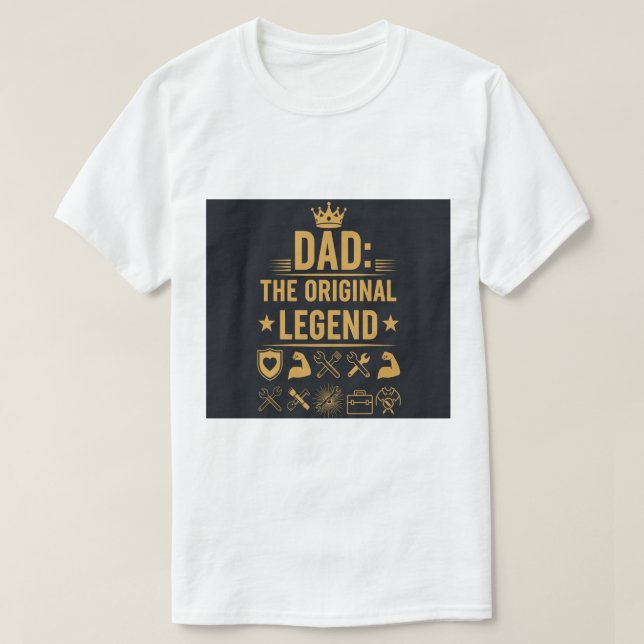 Vater des Original Legand T Shirt (Design vorne)