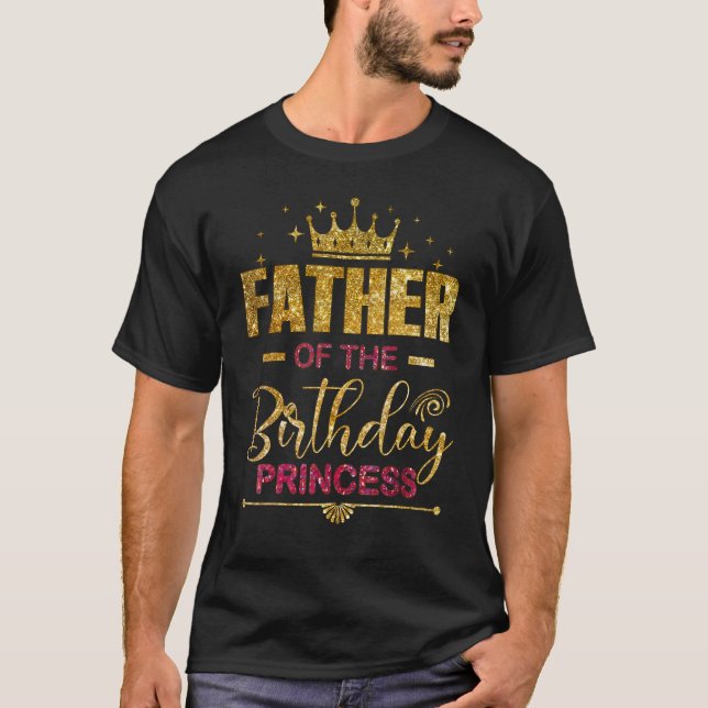 Vater des Party der Prinzessin T-Shirt (Vorderseite)