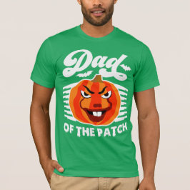 Vater des Patches - Funny Spooky Pumpkin Halloween T-Shirt