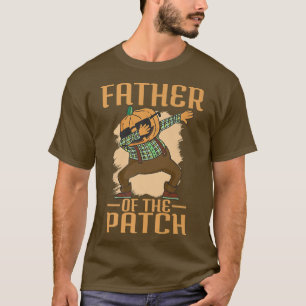 Vater des Pflaster Dabbing Pumpkin Halloween Fami T-Shirt