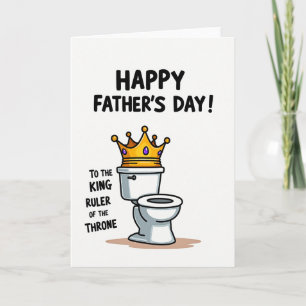 Vater des Thrones Vatertagskarte Karte
