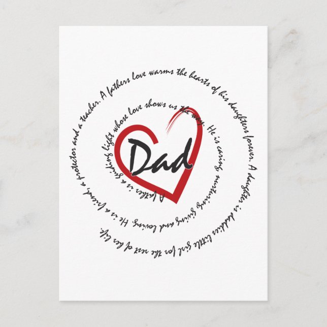 Vater des Vaters Postkarte (Vorderseite)