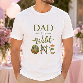Vater des Wild One Geburtstags Herren T-Shirts