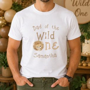 Vater des wilden Ersten Geburtstags Herren T-Shirt
