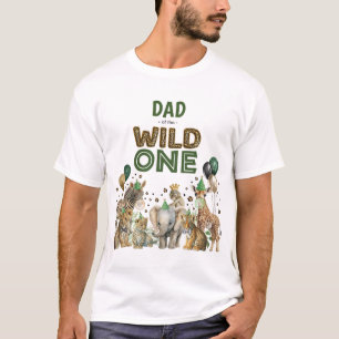 Vater des wilden ersten Jungen-Geburtstags-Party-T T-Shirt