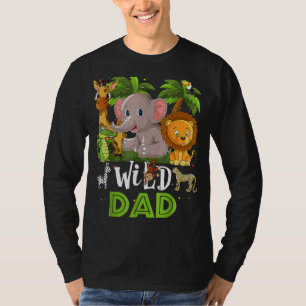 Vater des Wildtieres Zoo Birthday Safari T-Shirt