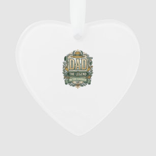 Vater Die Legende im Garten Vintage Gartengestaltu Ornament