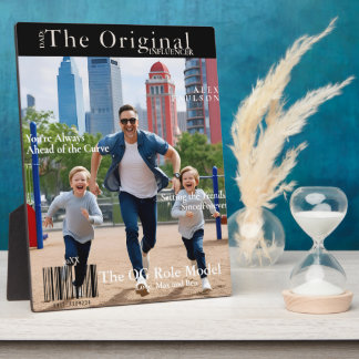 Vater: Die Titelkarte des Originalmagazins "Influe Fotoplatte