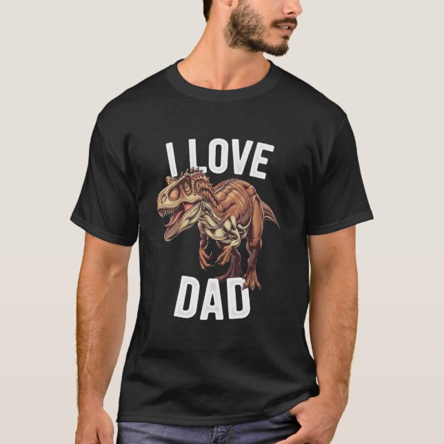 Vater Dinosaurier, 2025 T-Shirt (Vorderseite)