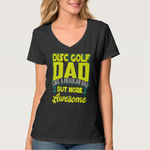Vater Disk Golf für Männer Frauen Vintage Festplat T-Shirt