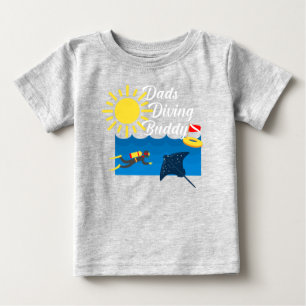 Vater Diving Buddy Design - Baby Fine Jersey T-Shi T-shirt
