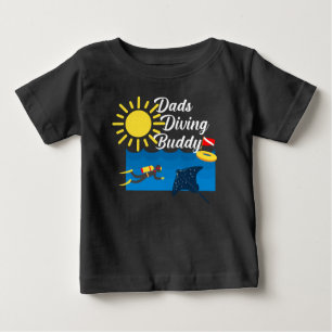 Vater Diving Buddy Design - Baby Fine Jersey T-Shi T-shirt