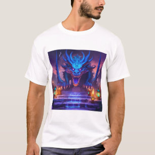 Vater Drachenschädel. T - Shirt