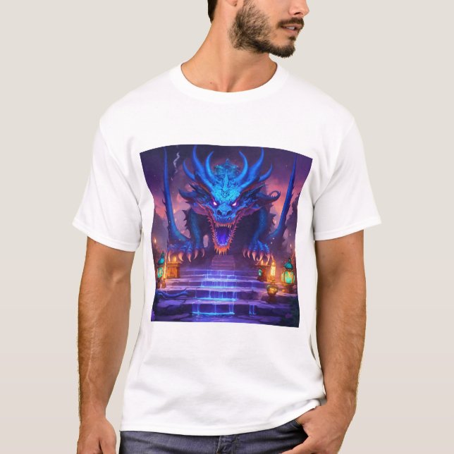 Vater Drachenschädel. T - Shirt (Vorderseite)