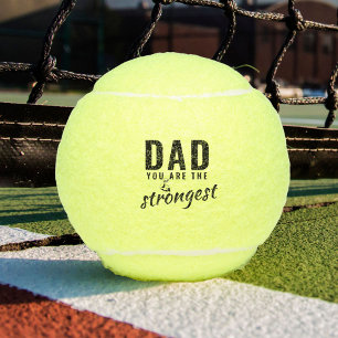 Vater du bist der stärkste Vatertag Tennisbälle