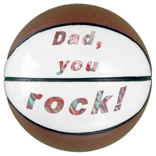 Vater, du rock, bunt Basketball