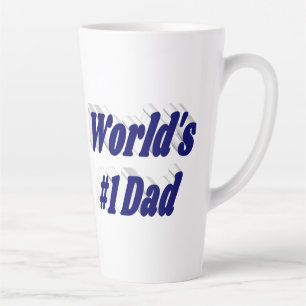 Vater dunkelblaue Schrift  Milchtasse