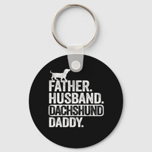 Vater Ehemann Dachshund Papa Lustiger Dachshund Schlüsselanhänger
