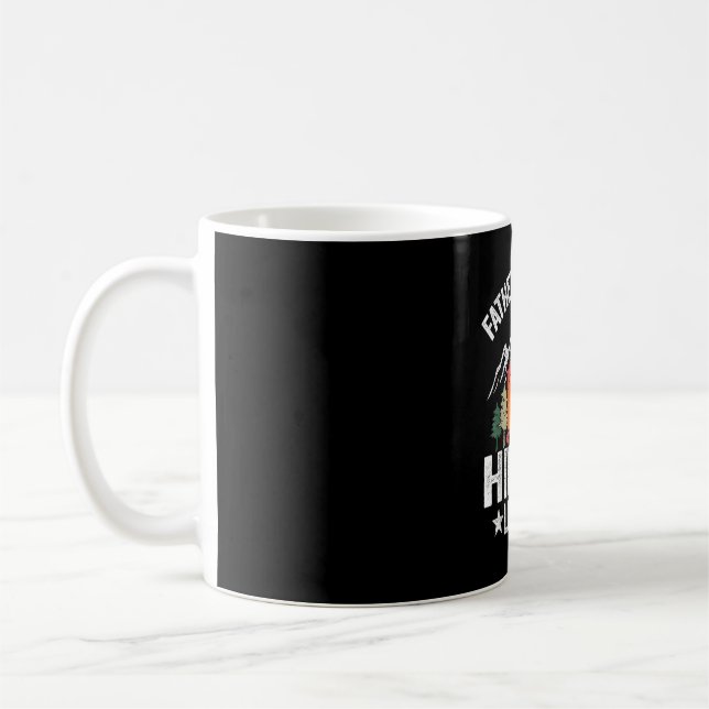 Vater Ehemann Wanderlegende Faultier Wanderer Retr Kaffeetasse (Links)