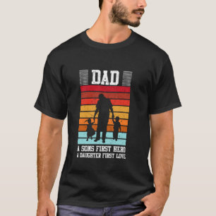 Vater Ein erster Held des Sohnes Eine erste Liebe T-Shirt