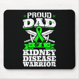 Vater einer Nierenerkrankung Krieger KD Bewusstsei Mousepad