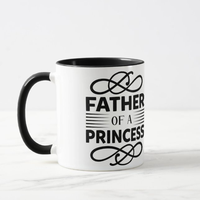 Vater einer Prinzessin Tasse (Links)