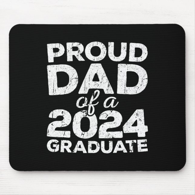 Vater eines 2024-Grad-Senior-Cl-Abschlüsse Mousepad (Vorne)