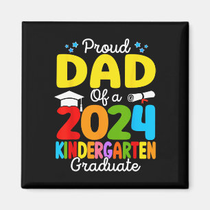 Vater eines Cl 2024 Kindergarten-Graduate Senior G Magnet