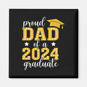 Vater eines Cl von 2024 Graduate Senior Abschluss Magnet