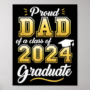 Vater eines Cl von 2024 Hochschulabsolventen 24 Ab Poster