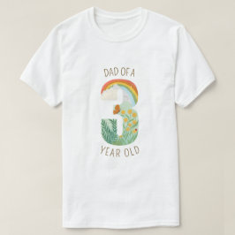 Vater eines dreijährigen Naturlebens T-Shirt