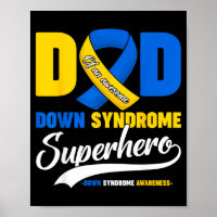 Vater eines großartigen Down-Syndrom-Superhelden-S