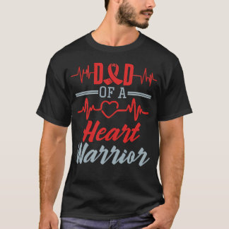 Vater eines Herzens Kriegers Herzkrankheit T-Shirt