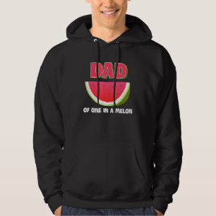 Vater eines in einer Melonenfamilie, Wassermelone Hoodie