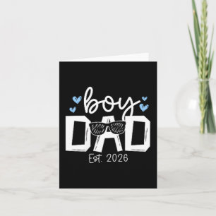Vater eines Jungen Est 2026 Vatertag Sohn-Vater in Karte