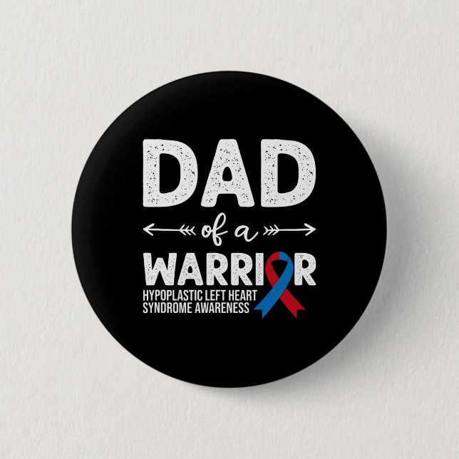 Vater eines Kriegers Button (Vorderseite)