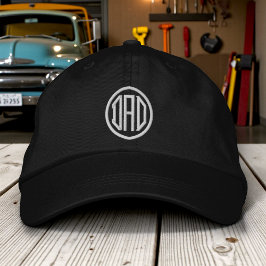 Vater Einfache moderne Typografie Bestickte Baseballkappe