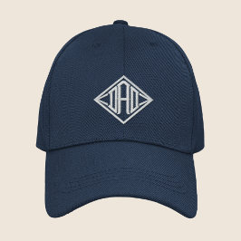 Vater Einfache moderne Typografie Bestickte Baseballkappe