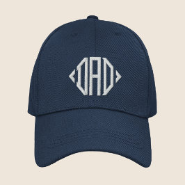 Vater Einfache moderne Typografie Bestickte Baseballkappe