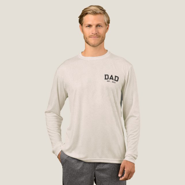 Vater Einfache Typografie T - Shirt (Volle Vorderseite)